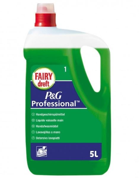 Fairy Profesional Lavavajillas Líquido a Mano Fast Clean, 10L (Pack 2 x 5L)  : : Salud y cuidado personal