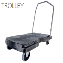 TRIPLE TROLLEY CON RUEDAS